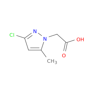 2-(3-氯-5-甲基-1H-吡唑-1-基)乙酸