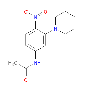 Acetamide, N-[4-nitro-3-(1-piperidinyl)phenyl]-