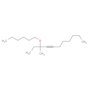 4-Undecyne, 3-(hexyloxy)-3-methyl-