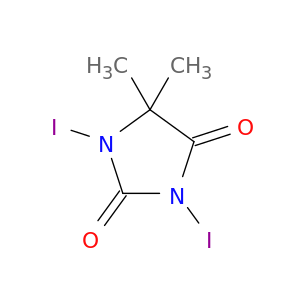 1,3-二碘-5,5-二甲基咪唑烷-2,4-二酮
