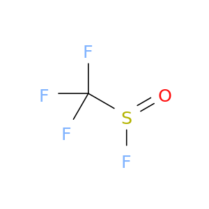 Methanesulfinyl fluoride, trifluoro-