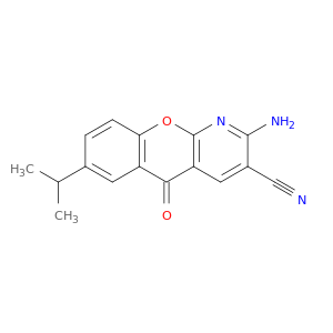2-氨基-7-异丙基-5-氧代-5H-[1]苯并吡喃[2,3-B]吡啶-3-甲腈