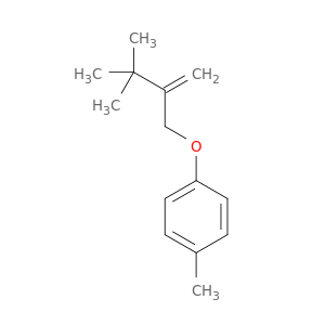 Benzene, 1-(3,3-dimethyl-2-methylenebutoxy)-4-methyl-