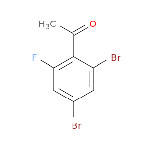 1-(2,4-Dibromo-6-fluorophenyl)ethanone