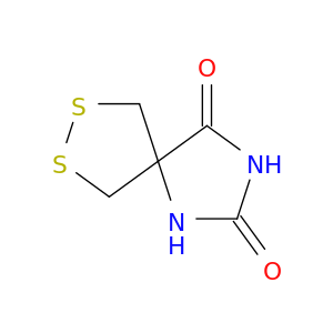 7,8-DITHIA-1,3-DIAZA-SPIRO[4.4]NONANE-2,4-DIONE