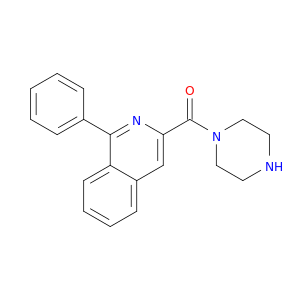 Piperazine, 1-[(1-phenyl-3-isoquinolinyl)carbonyl]-