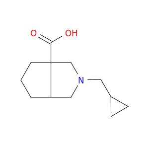 环戊基[C]吡咯-3a(1H)-羧酸,2-(环丙基甲基)六羟基-