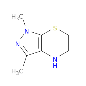 1,3-dimethyl-1H,4H,5H,6H-pyrazolo[3,4-b][1,4]thiazine