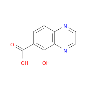 6-Quinoxalinecarboxylic acid, 5-hydroxy-