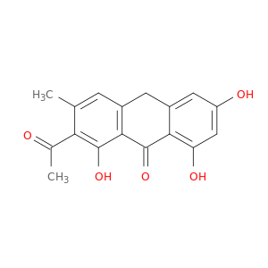 9(10H)-Anthracenone, 2-acetyl-1,6,8-trihydroxy-3-methyl-