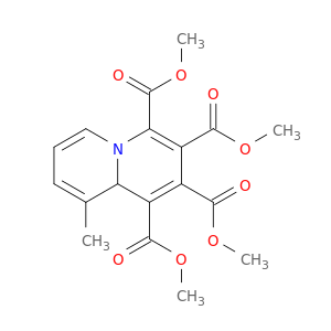 9aH-quinolizine-1,2,3,4-tetracarboxylic acid, 9-methyl-, tetramethyl ester