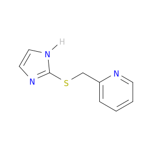 Pyridine, 2-[(1H-imidazol-2-ylthio)methyl]-