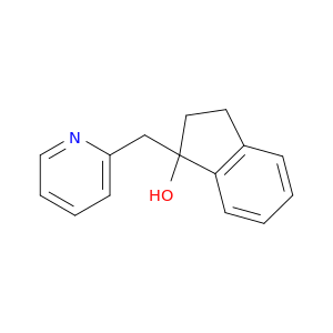 1H-Inden-1-ol, 2,3-dihydro-1-(2-pyridinylmethyl)-