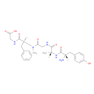 Glycine, N-[N-methyl-N-[N-(N-L-tyrosyl-D-alanyl)glycyl]-L-phenylalanyl]-