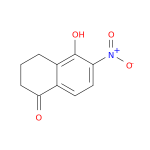 1(2H)-Naphthalenone, 3,4-dihydro-5-hydroxy-6-nitro-