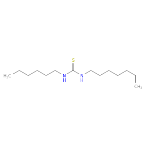 Thiourea, N-heptyl-N'-hexyl-