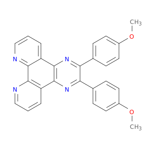 Pyrazino[2,3-f][1,10]phenanthroline, 2,3-bis(4-methoxyphenyl)-