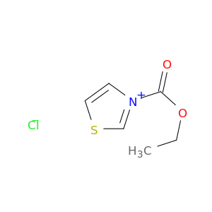 Thiazolium, 3-(ethoxycarbonyl)-, chloride