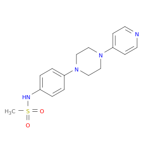 Methanesulfonamide, N-[4-[4-(4-pyridinyl)-1-piperazinyl]phenyl]-