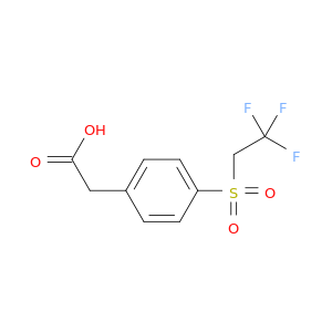 2-[4-(2,2,2-Trifluoroethanesulfonyl)phenyl]acetic Acid