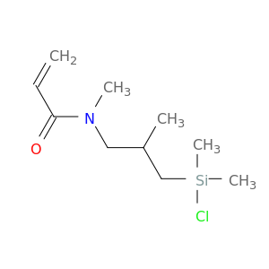 2-Propenamide, N-[3-(chlorodimethylsilyl)-2-methylpropyl]-N-methyl-