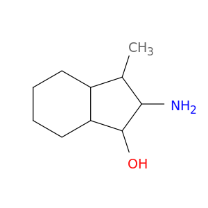 1H-Inden-1-ol, 2-aminooctahydro-3-methyl-