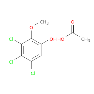 Phenol, 3,4,5-trichloro-2-methoxy-, acetate