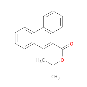 9-Phenanthrenecarboxylic acid, 1-methylethyl ester