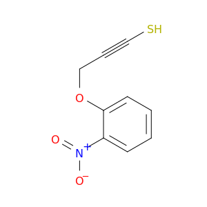 1-Propyne-1-thiol, 3-(2-nitrophenoxy)-