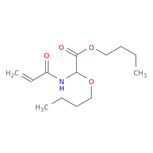 Acetic acid, butoxy[(1-oxo-2-propenyl)amino]-, butyl ester