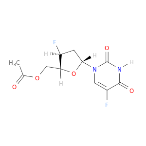 Uridine, 2',3'-dideoxy-3',5-difluoro-, 5'-acetate