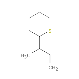 2H-Thiopyran, tetrahydro-2-(1-methyl-2-propenyl)-