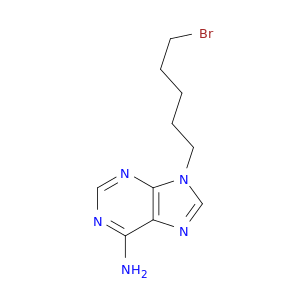 9H-Purin-6-amine, 9-(5-bromopentyl)-