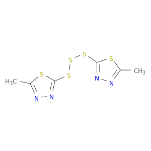 1,3,4-Thiadiazole, 2,2'-trithiobis[5-methyl-