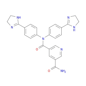 N,N-BIS[4-(4,5-DIHYDRO-1H-IMIDAZOL-2-YL)PHENYL]PYRIDINE-3,5-DICARBOXAMIDE