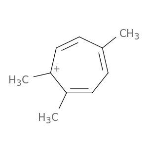 Cycloheptatrienylium, 1,2,5-trimethyl-