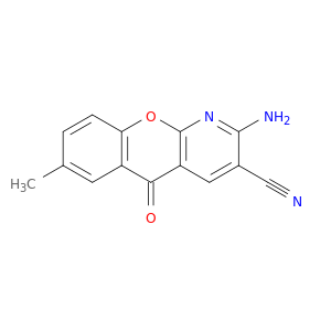 2-氨基-7-甲基-5-氧代-5H-[1]苯并吡喃[2,3-B]吡啶-3-碳腈