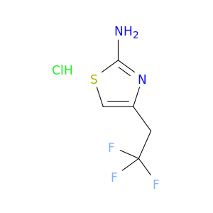 ​4-​(2,​2,​2-Trifluoroethyl)​-2-thiazolamine​ hydrochloride (1:1)