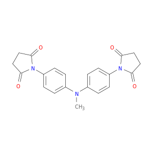 2,5-Pyrrolidinedione, 1,1'-[(methylimino)di-4,1-phenylene]bis-