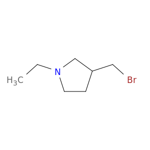 Pyrrolidine, 3-(bromomethyl)-1-ethyl-
