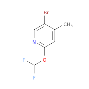 5-溴-2-(二氟甲氧基)-4-甲基吡啶
