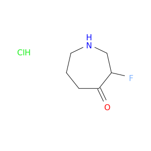 4H-Azepin-4-one, 3-fluorohexahydro-, hydrochloride