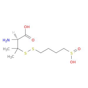 D-Valine, 3-[(4-sulfinobutyl)dithio]-