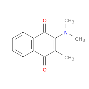 1,4-Naphthalenedione, 2-(dimethylamino)-3-methyl-