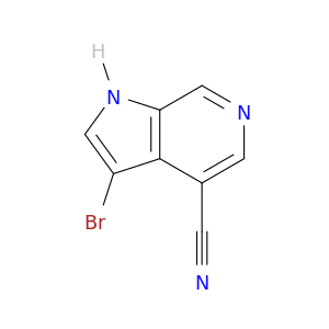 3-Bromo-1H-吡咯罗[2,3-C]吡啶-4-碳腈