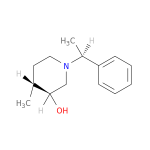 (3S,4R)-4-甲基-1-[(1S)-1-苯乙基]-3-哌啶醇