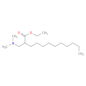 Dodecanoic acid, 2-[(dimethylamino)methyl]-, ethyl ester