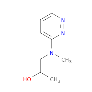 2-Propanol, 1-(methyl-3-pyridazinylamino)-