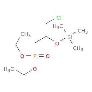 Phosphonic acid, [3-chloro-2-[(trimethylsilyl)oxy]propyl]-, diethyl ester