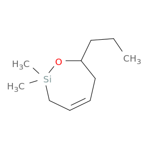 1-Oxa-2-silacyclohept-4-ene, 2,2-dimethyl-7-propyl-